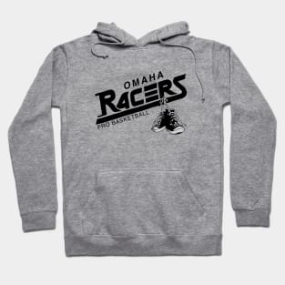 Defunct Omaha Racers Basketball 1990 Hoodie